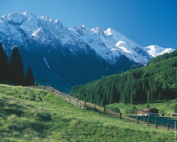 Das Zillertal in Tirol